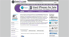 Desktop Screenshot of everyipod.com